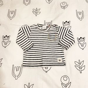 💎5/$15 ZARA Striped Long Sleeve